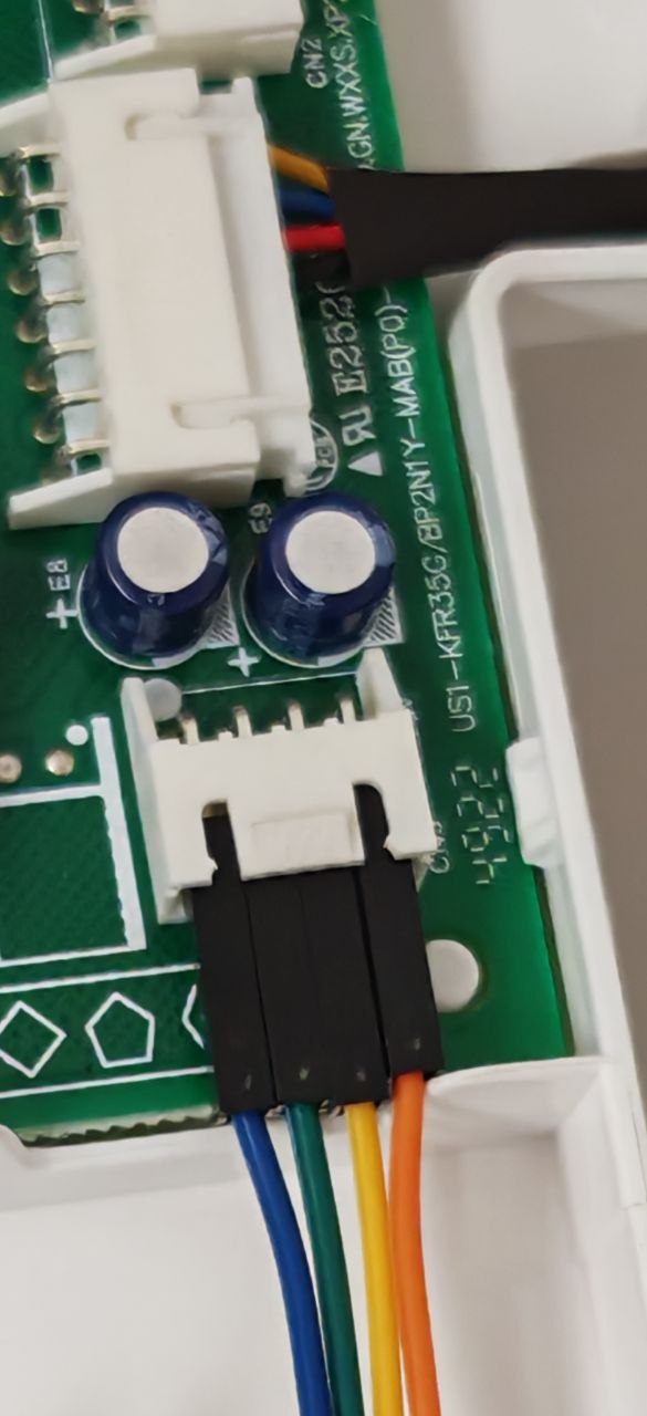 Распиновка USB-A разъёма Midea